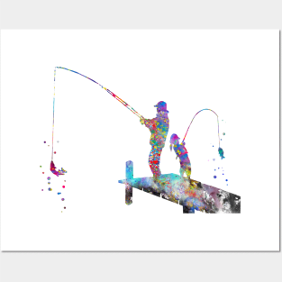 Fisherman Posters and Art